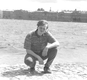 Илья Шадура. С.-Петербург, 1998 г. Фото Алексея Караковского.
